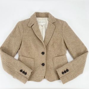 Vintage ‘00s Banana Republic Cropped Wool Blazer Size 0